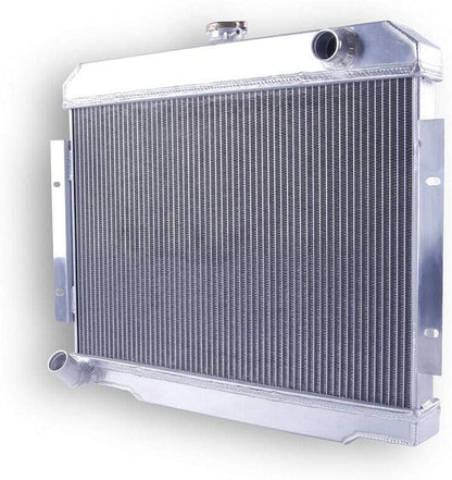 52mm 3Row Aluminum Radiator For 1972-1986 Jeep CJ5 CJ6 CJ7 1972 1973 1974 1975 1976 1977 1978 1979 1980 1981 1982 1983 1984 1985 1986