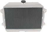 Aluminum Radiator for Nissan Datsun 240Z / 260Z AT/MT & 2*10'' FANS 70 71 72 73 74 75 3 ROW 1970-1975 1971 1972 1973 1974