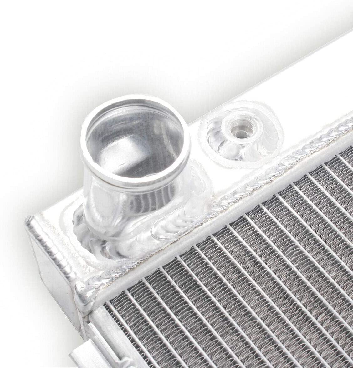 NEW Aluminum Radiator + Fans For Ford Thunderbird V8 390 427 428 6.4L 7.0L 1964 1965 1966 64 65 66
