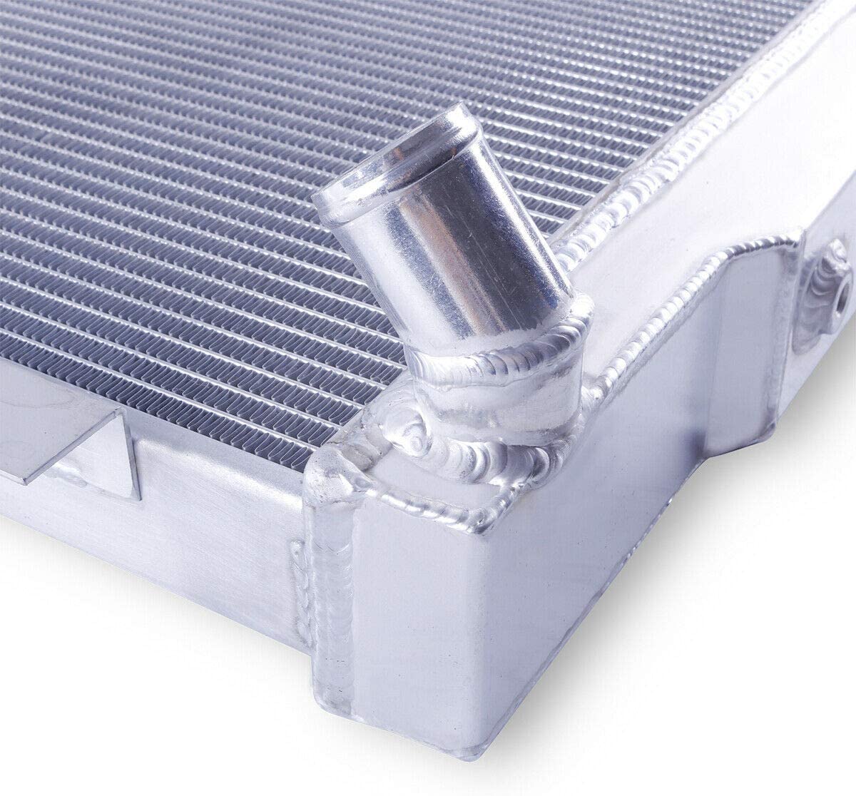 52mm 3Row Aluminum Radiator For 1972-1986 Jeep CJ5 CJ6 CJ7 1972 1973 1974 1975 1976 1977 1978 1979 1980 1981 1982 1983 1984 1985 1986