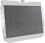 3 ROW Aluminum Radiator + Fans FOR CHEVY BEL AIR/BISCAYNE/CHEVELLE/IMPALA 1959-1963 59 60 61 62 63