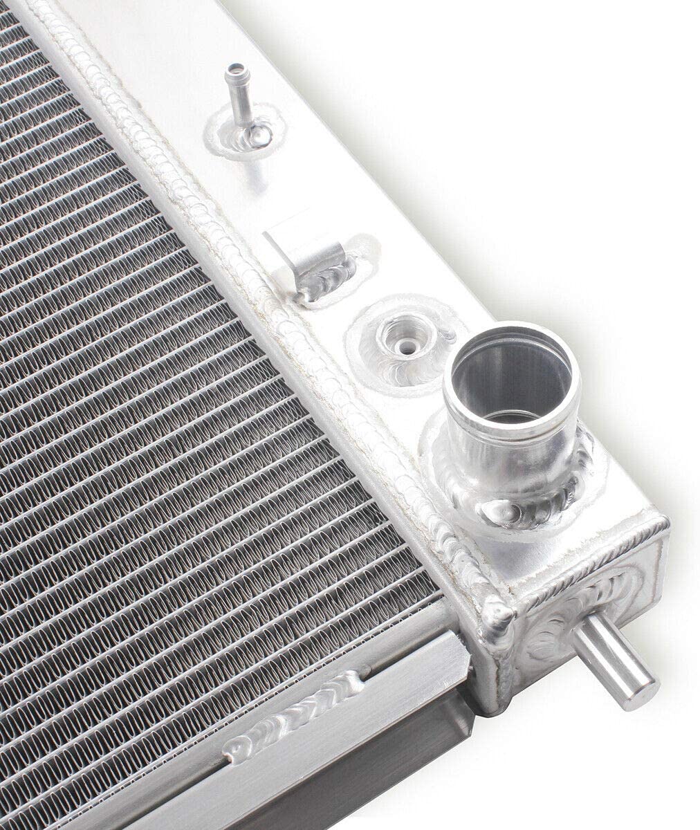 All Aluminum radiator&Shroud & Fans for Chevrolet Chevy Avalanche Cheyenne Silverado Sonora Suburban Tahoe 1500 2500 3500 V6/V8 4.8/5.3/6.0/6.2L