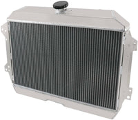 Aluminum Radiator for Nissan Datsun 240Z / 260Z AT/MT & 2*10'' FANS 70 71 72 73 74 75 3 ROW 1970-1975 1971 1972 1973 1974