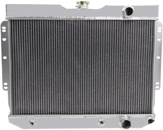 3 Row All Aluminum Radiator For 1959-1965 Bel Air/Biscayne/Caprice/Impala/Kingswood 3.8-6.7L 1959 1960 1961 1962 1963 1964 1965