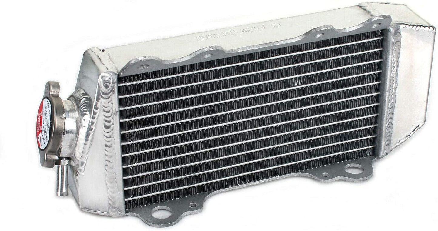 Aluminum Radiator+BLUE HOSE For Yamaha YZ85 YZ 85 LW 85cc 2002-2021 2020 2019 18