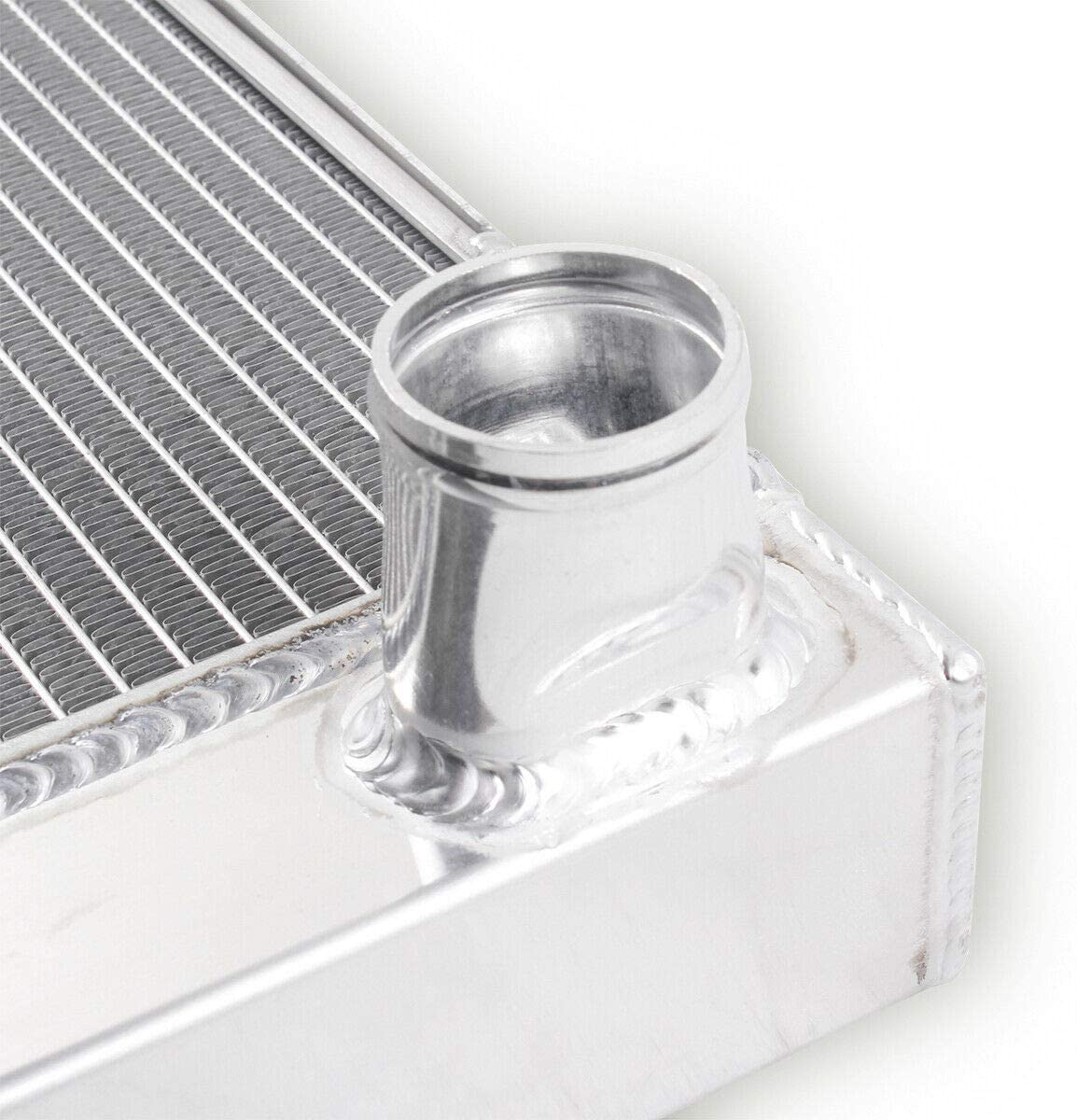 NEW Aluminum Radiator + Fans For Ford Thunderbird V8 390 427 428 6.4L 7.0L 1964 1965 1966 64 65 66
