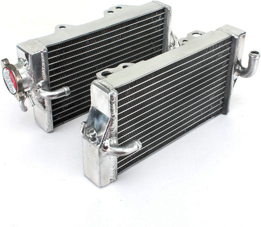 Aluminum Radiato for HONDA CR125R CR125 2002 2003 two-stroke 123cc Motocross performance CR 125 CR 125 R 02 03