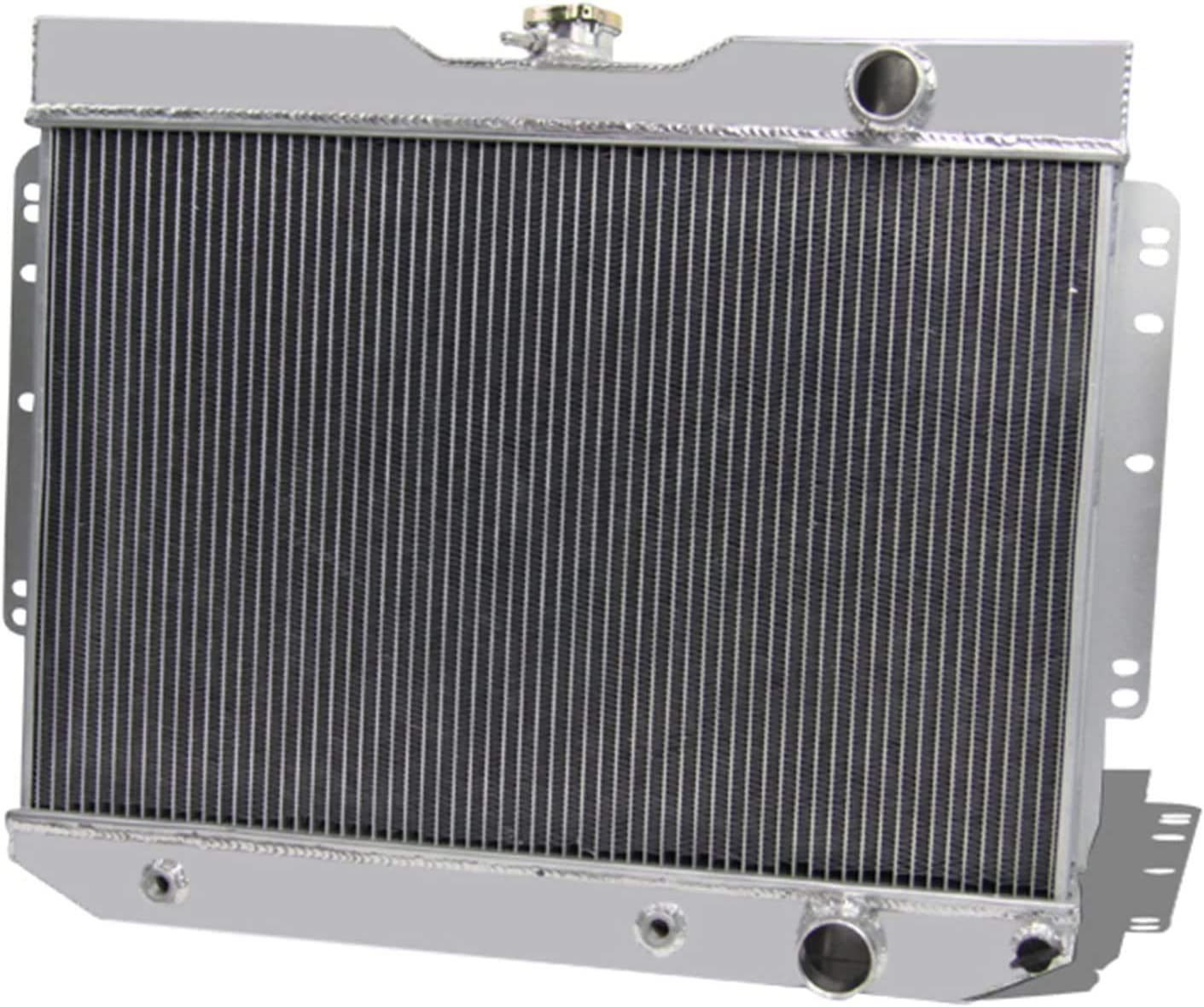 3 Row All Aluminum Radiator For 1959-1965 Bel Air/Biscayne/Caprice/Impala/Kingswood 3.8-6.7L 1959 1960 1961 1962 1963 1964 1965