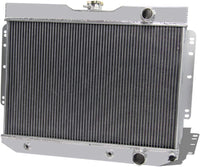 3 ROW Aluminum Radiator + Fans FOR CHEVY BEL AIR/BISCAYNE/CHEVELLE/IMPALA 1959-1963 59 60 61 62 63