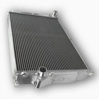 2 Row Aluminum Radiator& FANS For 1999-2006 BMW E46 3-SERIES L6 2.2L 2.5L 2.8L 3.0L M/T 1999 2000 2001 2002 2003 2004 2005 2006