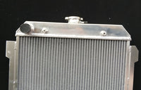 Aluminum Radiator For Ford Capri RS / Escort Superspeed MK1 Essex V6 2.6 / 3.0L  SA SB SC