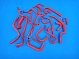 FOR NEW Nissan Silvia/180SX/200SX S13 CA18DET 89-94 silicone radiator hose KIT