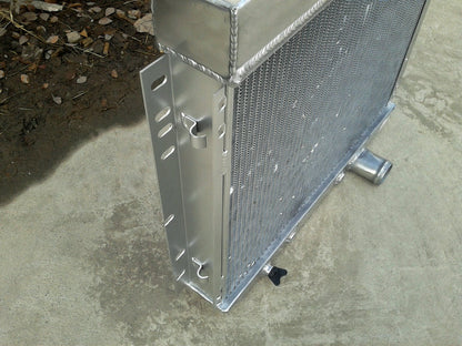 3ROW Aluminum Radiator+fan for 1963 -1969 Ford Mustang /Torino/Falcon/Fairlane/Galaxie/LTD/Mercury Cougar/XR7/Country Sedan/Squire I6/V8