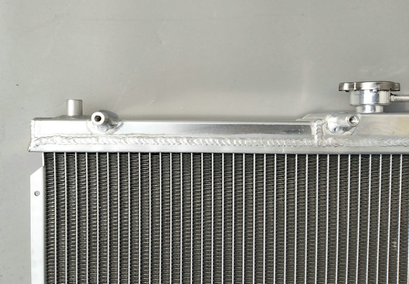 52mm Aluminum Racing Radiator & FANS FOR Mazda MX5 MX-5 Miata NB MT 1.6/1.8L L4 engine 1998-2005 KIT 99 00 01 02 03 04