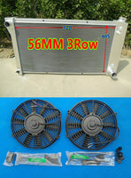 Aluminum Radiator & FAN for  3ROW 73-88 CHEVY C10/C20/V10/V30 K5 BLAZER TRUCK ALUMINUM RADIATOR