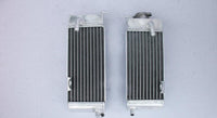 R&L aluminum radiator Yamaha YZ125 YZ 125 1986 1987 1988 86 87 88 2-stroke