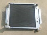 3Row Aluminum Radiator + Fan For 1970-1981 International Harvester Scout II & Pickup 3.2L 5.0L 5.6L I4 V6 V8 Softop Safari II