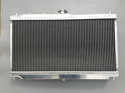 52mm Aluminum Racing Radiator & FANS FOR Mazda MX5 MX-5 Miata NB MT 1.6/1.8L L4 engine 1998-2005 KIT 99 00 01 02 03 04