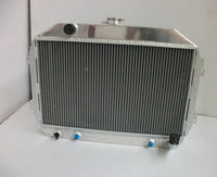 Aluminum Radiator for Nissan Datsun 240Z / 260Z AT/MT & 2*10'' FANS 70 71 72 73 74 75 3 ROW 1970-1975 1971 1972 1973 1974