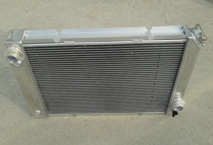 NEW Aluminum Radiator + Fans For Pontiac Fiero Pontiac Fiero GT/SE/Sport/Indy/Mera/Formula I4 V6 2.5L 2.8L 1984-1988 1985 1986 1987 151/173