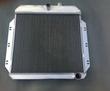 3ROW HIGH QUALITY ALUMINUM RADIATOR for Chevy / GM Pickup Truck Manual 1960-1962 1961 60 61 62