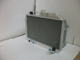 Aluminum Radiator for Nissan Datsun 240Z / 260Z AT/MT & 2*10'' FANS 70 71 72 73 74 75 3 ROW 1970-1975 1971 1972 1973 1974