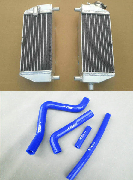 Aluminum radiator&Silicone Hose FOR Kawasaki KX125 1994-2002 /KX250 1994-2002 94 95 96 97 98 99 00 01 02
