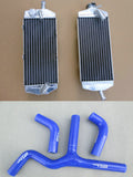 Performance For KTM 400 450 525 SX/MXC/EXC 2003-2007 aluminum radiator & hose 400SX 525SX 450MXC 525EXC 03 04 05 06 07