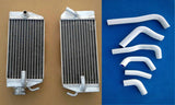 Aluminum radiator & hose Honda CRF450R CRF 450R CRF450 02 04 03 2002 2003 2004