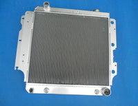 Aluminum Radiator For Jeep Wrangler YJ TJ AMC I4 I6 Engine 1987-2006 2.4/2.5/4.0/4.2L 148/150/242/258Cu AT/MT