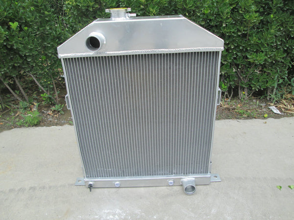 3ROW Aluminum radiator 1942-1948 Ford/Mercury Cars w/Chevy Engine  1943 1944 1945 1946 1947