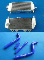 Aluminum Radiator and hose for YAMAHA YZ125 YZ 125 2-stroke 2005-2014 05 06 07 08 09 10 11 12 13 14