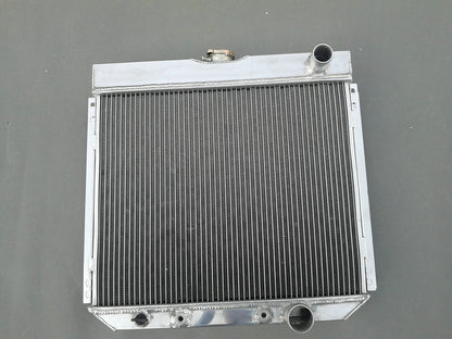 3ROW Aluminum Radiator+fan for 1963 -1969 Ford Mustang /Torino/Falcon/Fairlane/Galaxie/LTD/Mercury Cougar/XR7/Country Sedan/Squire I6/V8