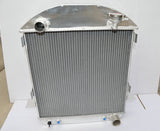 3ROW Aluminum Radiator for 1924-1927 Ford Model T / T Bucket Chevy Engine 1925 1926