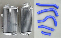 Aluminum universal radiator & silicone hose for Honda CRF250R CRF 250R CRF250 2014 2015 15 14