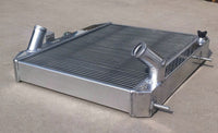 Aluminum Radiator & Fans For 1941-1952 Jeep Willys MB M38 MC 1-Ton Truck 463 473 CJ-2 CJ-3 FJ Jeepster 2.2L 2.4L 2.6L 3.7L