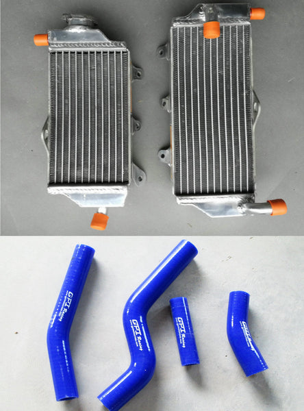 Aluminum Radiator and hose for YAMAHA WR450F WRF450 WRF 450 2012 2013 2014 2015