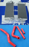 Aluminum radiator & silicone hose for Suzuki RM125 RM 125 2001-2008 01 02 03 04 05 06 07 08