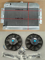 NEW Aluminum Radiator & FAN FOR ROVER MG B MGB GT NIB Roadster RD Top Fill 1968-1975 1.8L 1798cc Manual FIT 69 70 71 72 73 74