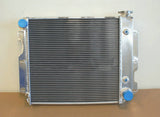 52mm 3Row Aluminum Radiator For 1992-2006 Jeep Wrangler TJ w/Chevy V8 Swap 1992 1993 1994 1995 1996 1997 1998 1999 2000 2001 2002 2003 2004 2005 2006