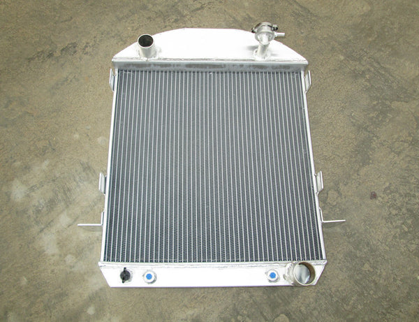 3ROW Aluminum Radiator for 1924-1927 Ford Model T / T Bucket Chevy Engine 1925 1926