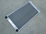 Aluminum Radiator & Fans for 1981-1991 VW GOLF MK1 MK2 1.6D 1.6 1.8 8V GTI/SCIROCCO MK1/2 MT 82 84 83 90