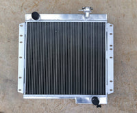 3ROW 62mm aluminum universal radiator for Toyota landcruiser 42 BJ40 BJ42 Petrol MT Land Cruiser 1969-1980