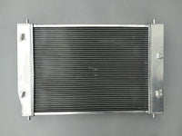 Aluminum Radiator For 2005-2013 Chevy Corvette C6 Z06 427 ZR1 SSR/Saab 9-7x Double Oilcooler MT 6.0L 6.2L 7.0L V8 2006 2007 2008 2009 2010 2011 2012