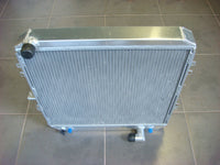 Full aluminum alloy radiator & Fan for Toyota Surf HILUX 2.4/2.0 LN130 AT/MT