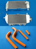 Aluminum Radiator and hose for YAMAHA YZ125 YZ 125 2-stroke 2005-2014 05 06 07 08 09 10 11 12 13 14