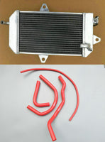 aluminum alloy radiator and hose FOR Yamaha Banshee 350 YFZ350 YFZ-350 1987-2006 YFZ 350 87 88 89 90 91 92 05 06