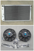 Aluminum radiator& fans  for 1966-1980 for GM  / Chevrolet AT/MT Buick Electra 1980-1985 Automatic