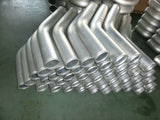 Length 600mm 38/51/57/63/76 mm 45 Degree Aluminum Hose Turbo Intercooler Pipe Piping Tubing OD 1.5"/2"/2.25"/2.5"/3" inch