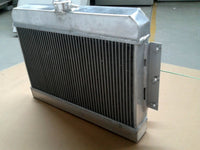 NEW Aluminum Radiator & FAN FOR ROVER MG B MGB GT NIB Roadster RD Top Fill 1968-1975 1.8L 1798cc Manual FIT 69 70 71 72 73 74